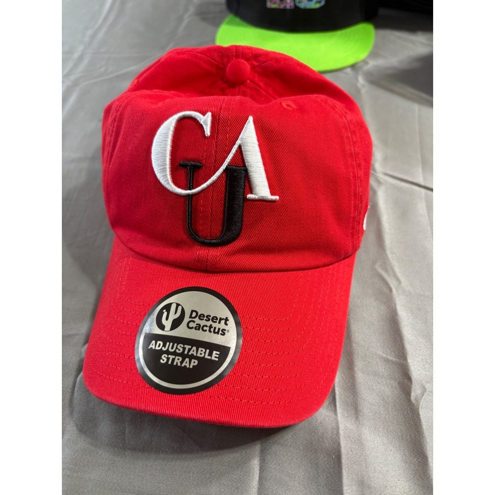 Desert Cactus Clark‎ Atlanta University CAU Hat Red Adjustable Baseball Cap NEW